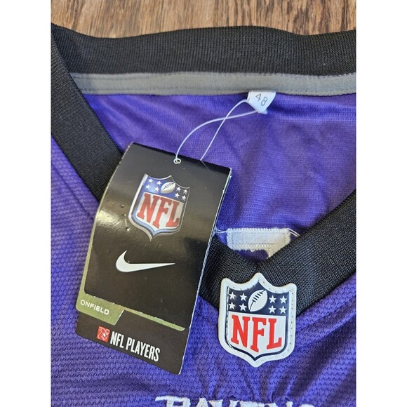 Ray Lewis #52 Baltimore Ravens NFL Nike On Field Jersey NWT Sz 48 Purple Ombre - Picture 7 of 12
